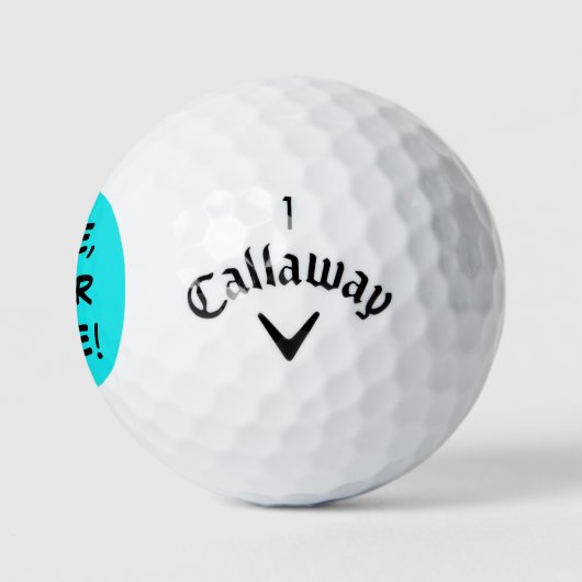 Funny | Neon Golfballen (Logo)