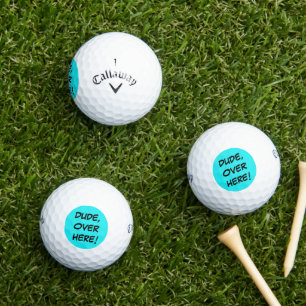 Funny   Neon Golfballen