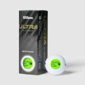 Funny Neon, ik ben hier. Golfballen (Verpakking)