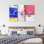 Funny Neoplasticisme art style Canvas Afdruk (Insitu (Slaapkamer))