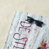 Funny Neoplasticisme, houten kunststijl aanpasbaar Strandlaken (In situ)