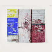 Funny Neoplasticisme, houten kunststijl aanpasbaar Wandkleed (Voorkant (horizontaal))