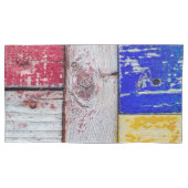 Funny Neoplasticisme, houten kunststijl Kussensloop (Voorkant-Links)