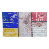 Funny Neoplasticisme, houten kunststijl Kussensloop (Achterkant-Rechts)