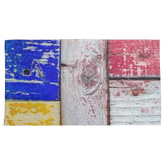 Funny Neoplasticisme, houten kunststijl Kussensloop (Voorkant-Rechts)