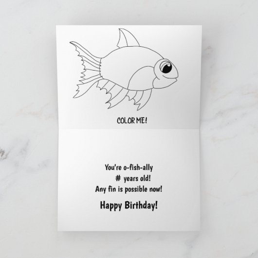 Funny Nephew Blue Birthday Kaart (Binnen)