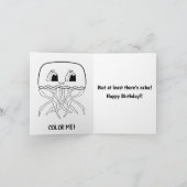 Funny Nephew Verjaardag Kaart - Kwallen (Binnen)