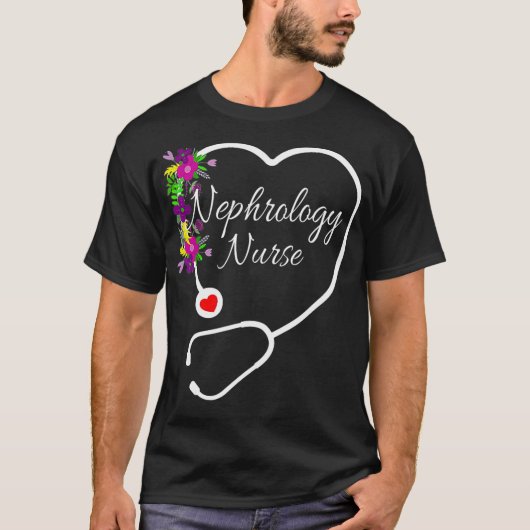 Funny Nephrology Dialyse Nieren Nephroloog T-shirt (Voorkant)