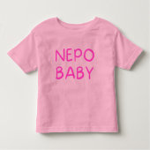Funny Nepo Baby Toddler T-shirt (Voorkant)