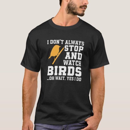 Funny Nerds for Birds Lover Bird Fokkers T-shirt (Voorkant)