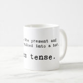 Funny nerdy literary English leraar gift Koffiemok (Voorkant rechts)
