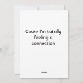 Funny Nerdy Wi-Fi Valentijnse Kaart Flat (Achterkant)