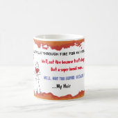 Funny Netball Team Quote Coffee Mok (Center)