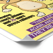 Funny Neurologische Dog Magazine Poster (Hoek)