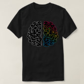 Funny Neuroscience Brain T-shirt (Design voorkant)
