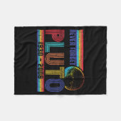 Funny Never Forget Memorial Space Science Astronom Fleece Deken (Voorkant (Horizontaal))