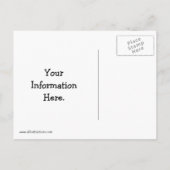 Funny New Address Announcement Briefkaart (Achterkant)