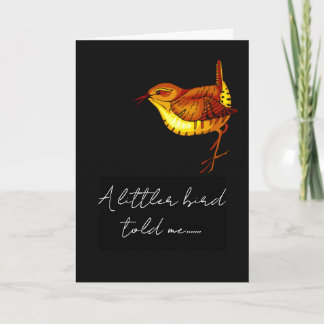 funny new baby congratulations kaart