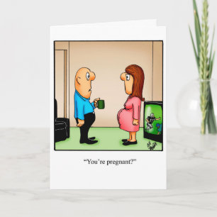Funny New Baby Gefeliciteerd Kaart
