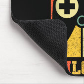 Funny New Dad Shirt Dad Level Unlocked Day Tee Shi Muismat (Hoek)