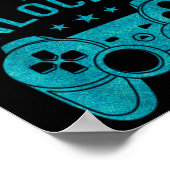 Funny New Dad Shirt Dad Level Unlocked Day Tee Shi Poster (Hoek)