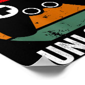 Funny New Dad Shirt Dad Level Unlocked Tee Shirt G Poster (Hoek)