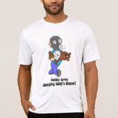 Funny new dad t-shirt (Voorkant)