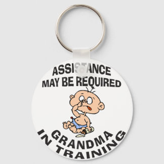 Funny New Grandma Sleutelhanger