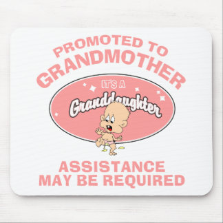 Funny New Grandmoeder, nieuwe kleindochter Muismat