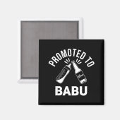 Funny New Grandpa Pregnancy Announcement Promoted  Magneet (Voorkant / Achterkant)