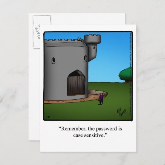 Funny "New Home" Aankondiging Briefkaart (Voorkant / Achterkant)