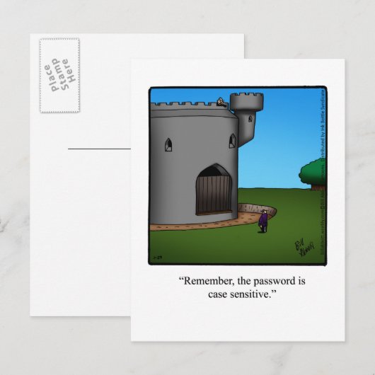 Funny "New Home" Aankondiging Briefkaart (Voorkant / Achterkant)