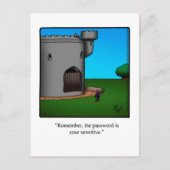 Funny "New Home" Aankondiging Briefkaart (Voorkant)