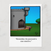 Funny "New Home" Aankondiging Briefkaart (Voorkant)