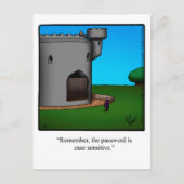 Funny New Home Announcement Briefkaart (Voorkant)