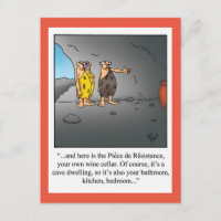 Funny New Home Announcement Briefkaart