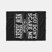 Funny New Jersey Home Garden State Gift  Fleece Deken (Voorkant (Horizontaal))
