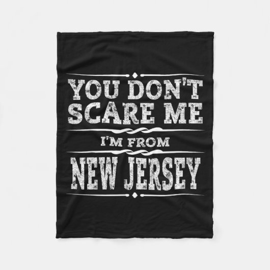 Funny New Jersey Home Garden State Gift  Fleece Deken (Voorkant)