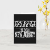 Funny New Jersey Home Garden State Gift  Kaart (Gele Bloem)