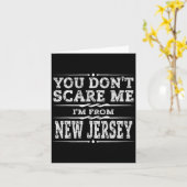 Funny New Jersey Home Garden State Gift Kaart (Gele Bloem)