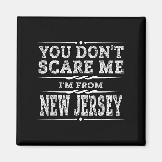 Funny New Jersey Home Garden State Gift  Magneet (Voorkant)