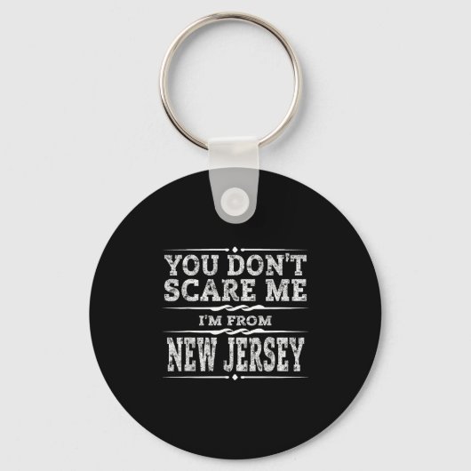 Funny New Jersey Home Garden State Gift Sleutelhanger (Voorkant)