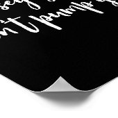 Funny New Jersey Women, Jersey Girls Don't Pump Ga Poster (Hoek)