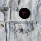 Funny New Jersey Women, Jersey Girls Don't Pump Ga Ronde Button 5,7 Cm (In situ)