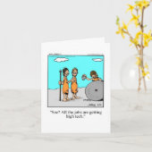 Funny New Job Gefeliciteerd Wenskaart Kaart (Gele Bloem)