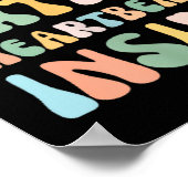 Funny New Mom Extra Heartbeat Inside Pregnancy Ann Poster (Hoek)