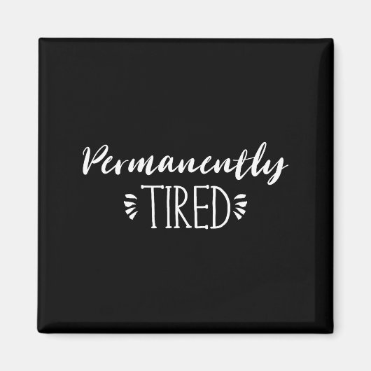 Funny New Mother And Father Gift, Permanently Tire Magneet (Voorkant)