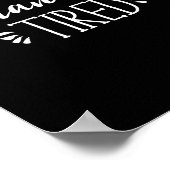 Funny New Mother And Father Gift, Permanently Tire Poster (Hoek)