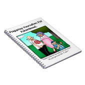 Funny New Parents Humor Notitieboek (Rechterzijde)
