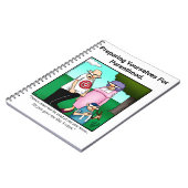 Funny New Parents Humor Notitieboek (Linkerzijde)